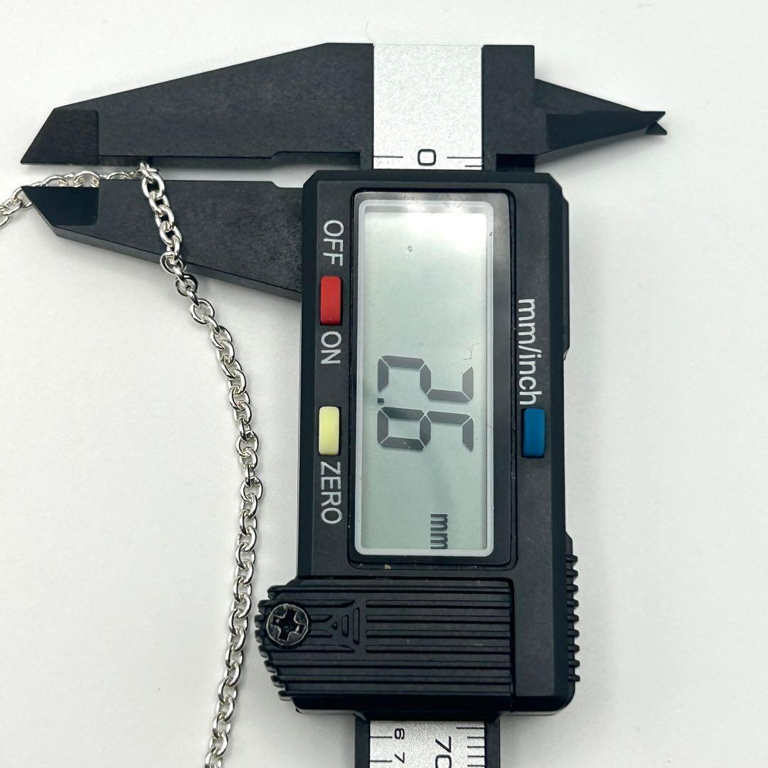 美品　ティファニー　チェーン　ネックレス　太め　シルバー　925 約50cm
