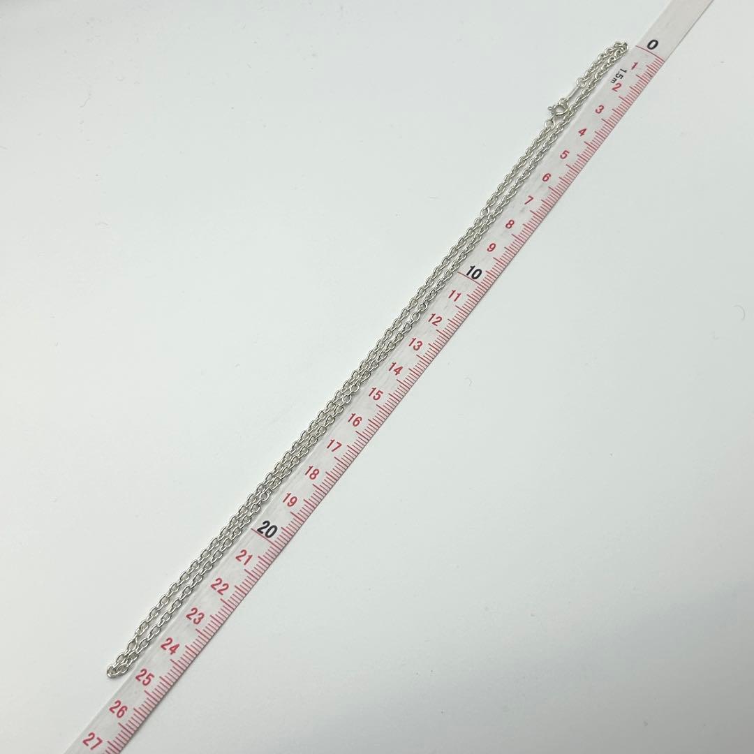 美品　ティファニー　チェーン　ネックレス　太め　シルバー　925 約50cm