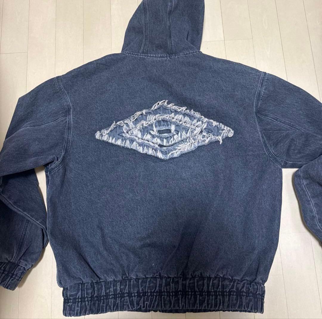 ジャケット・アウター 9090 x umbro Denim Zip Hoodie L