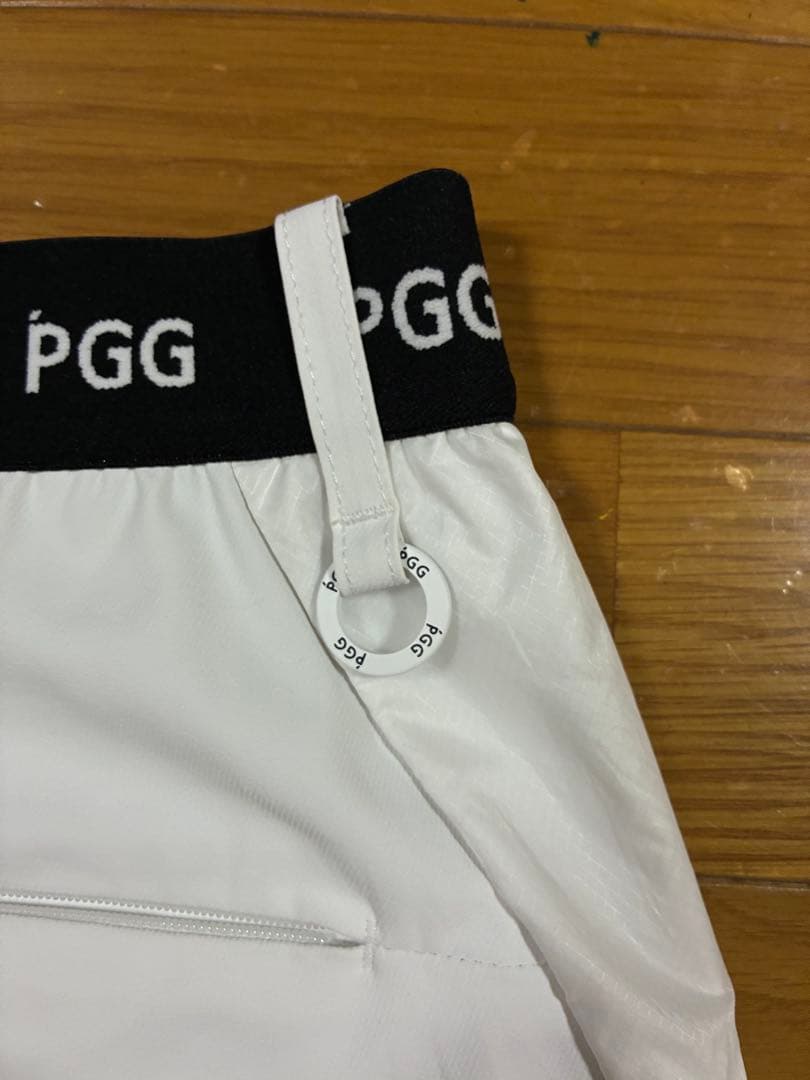 PGG ホワイト ゴルフパンツ
