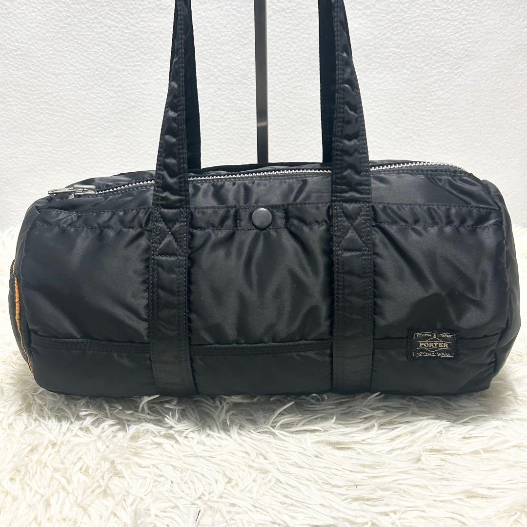 ✨美品✨PORTER ポーター タンカー ミニボストン ブラック 希少・廃盤 S