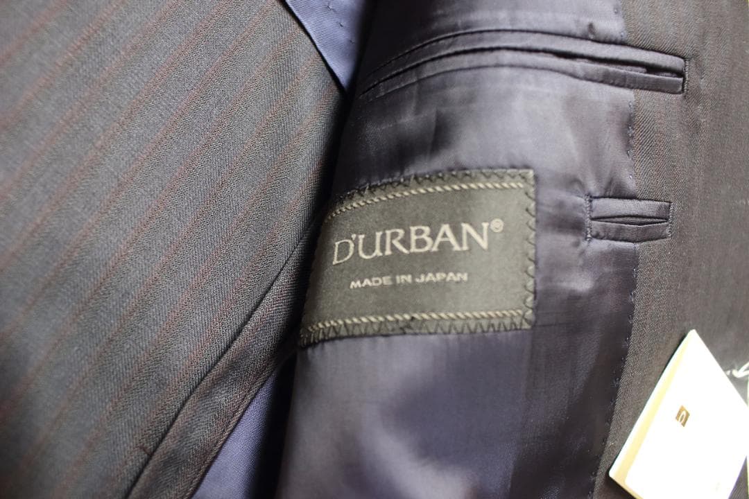 DURBAN　ダーバン　テーラード　ジャケット　ビジネス　高級　A4　ネイビー