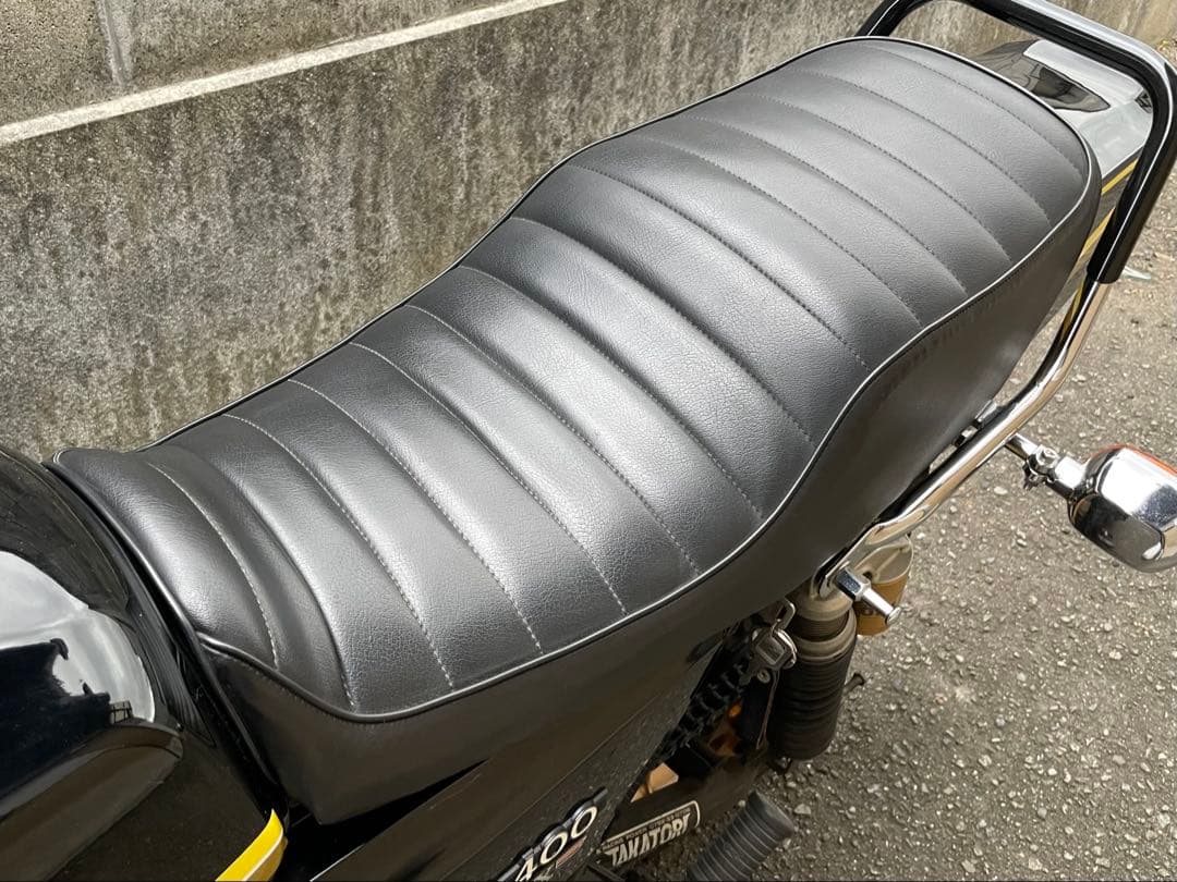 JAPAN48さま専用【中古】Z400FX★シート★タックロール