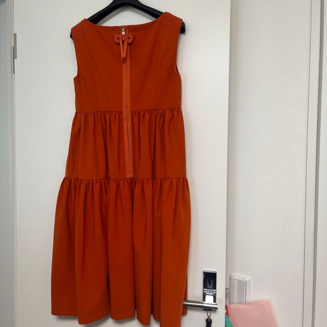 FOXEY NEW YORK ノースリーブひざ丈ワンピース