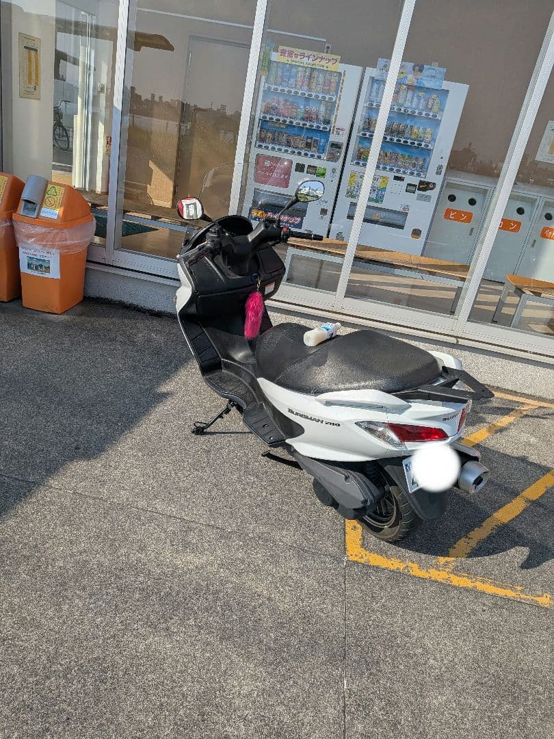 スズキバーグマン200純正シートSUZUKI.BURGMAN200張り替えベース