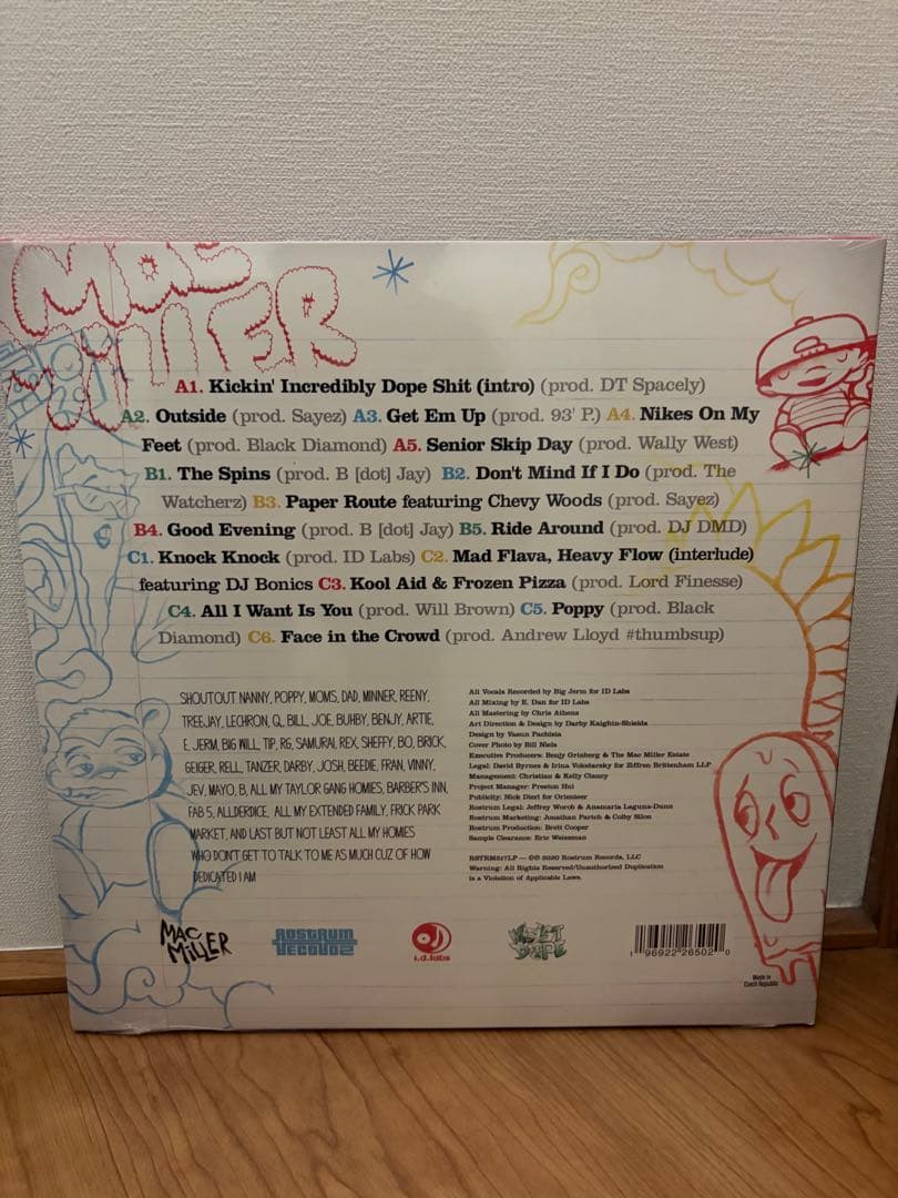 未使用　Mac Miller / K.I.D.S. 2LP レコード