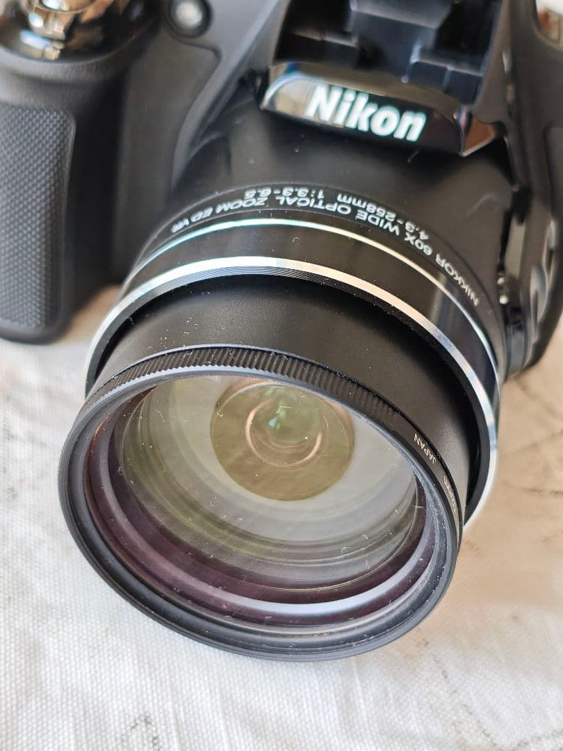【美品】Nikon COOLPIX P610 60倍 ブラック 専用ケース付き