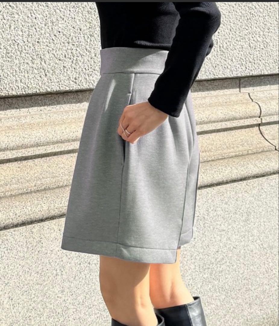 jenne JENNEジェンヌ日本製美ラインストレッチキュロットSサイズ