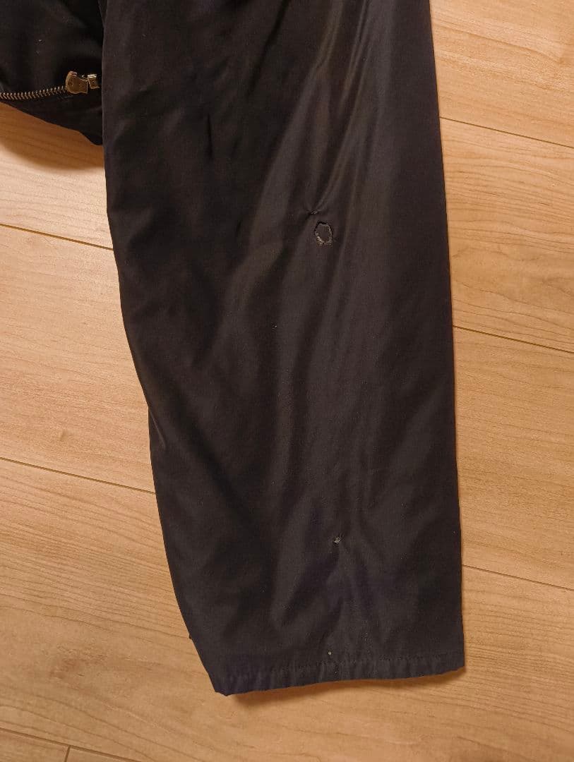 Burberry モッズコート L 黒 ロングコート　フード