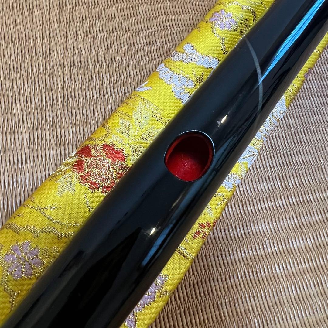 篠笛【荘司管】ドレミ調 三本調子 笛袋付