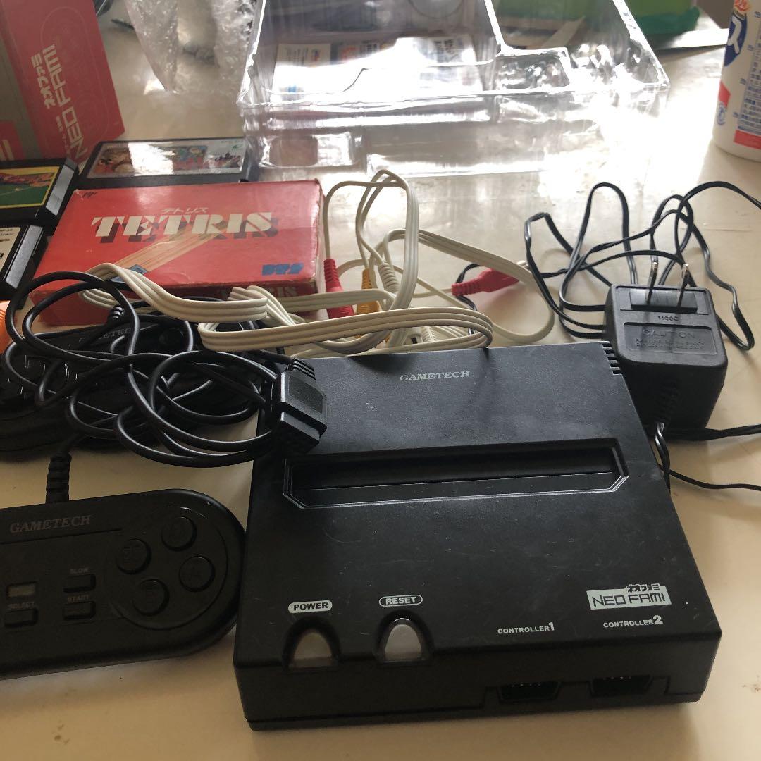 ネオファミ　ファミコン　本体　カセット