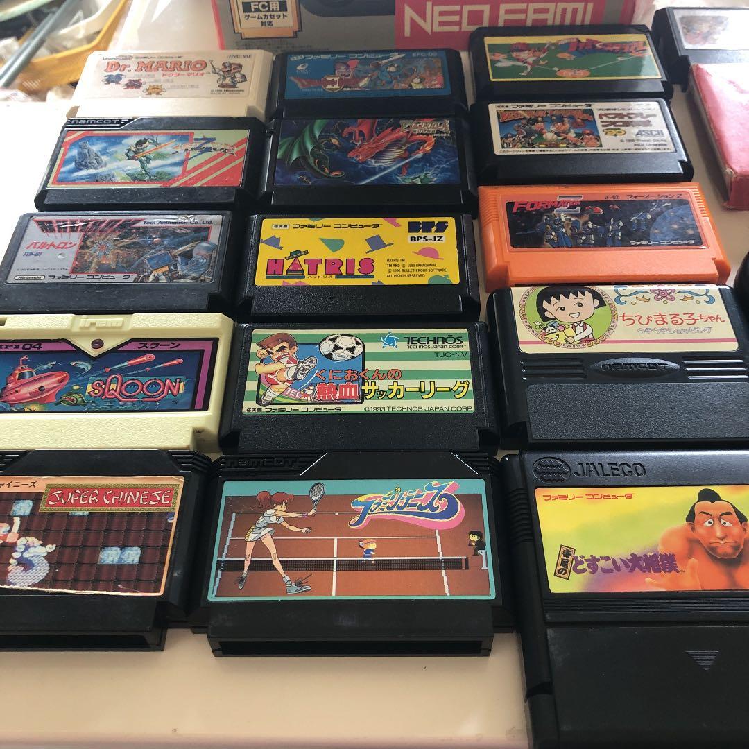 ネオファミ　ファミコン　本体　カセット
