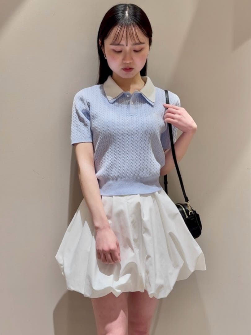 SNIDEL スナイデル バルーンミニスコート
