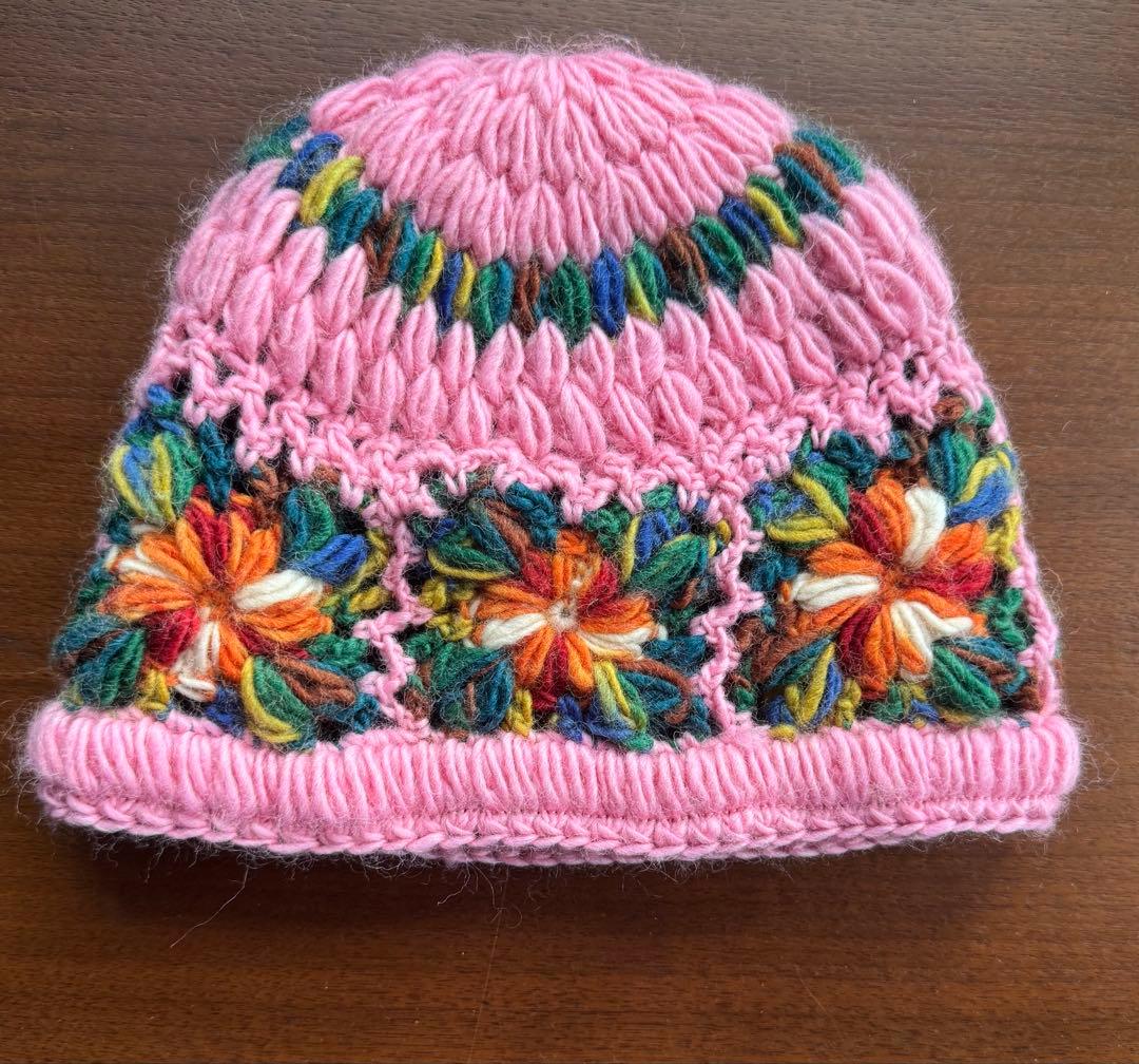 帽子 Supreme Crochet Beanie \"Pink\"