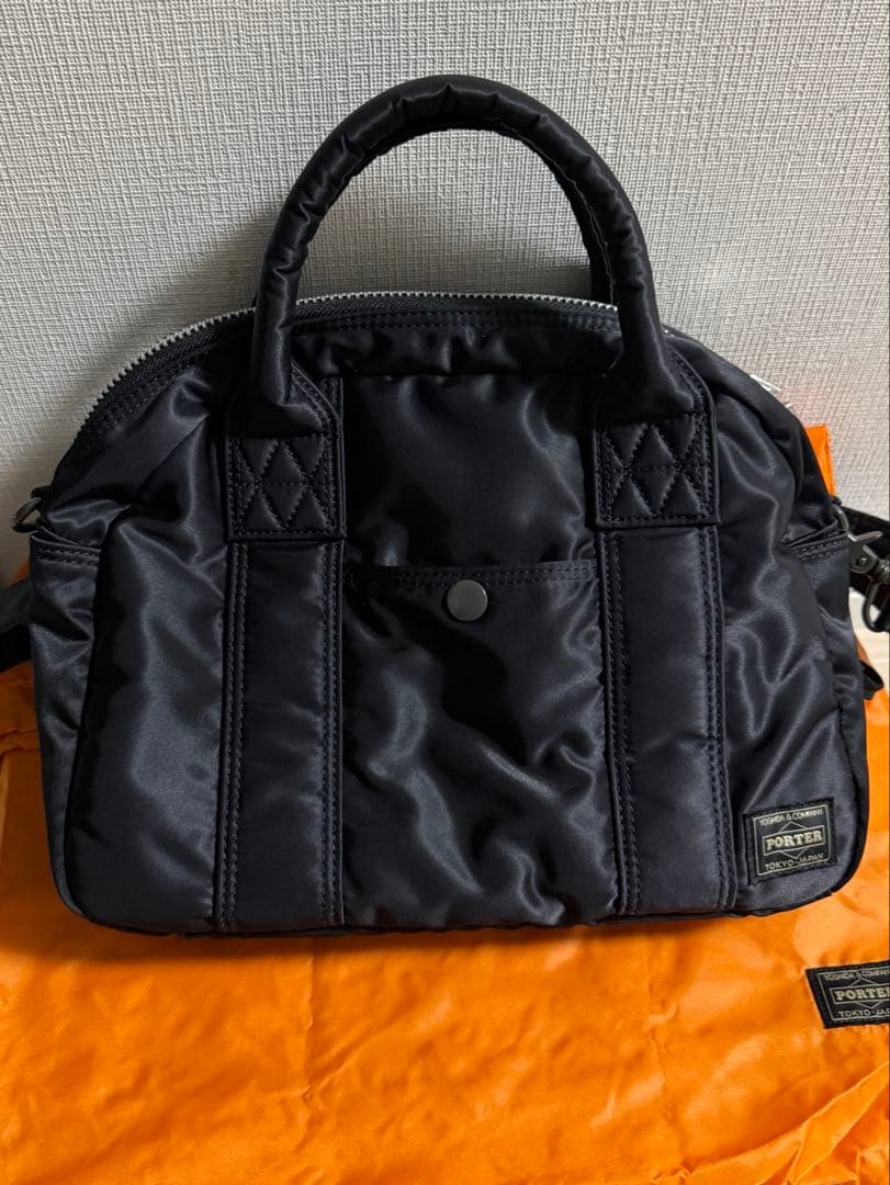 【PORTER / TANKER 】BOSTON BAG ブラック