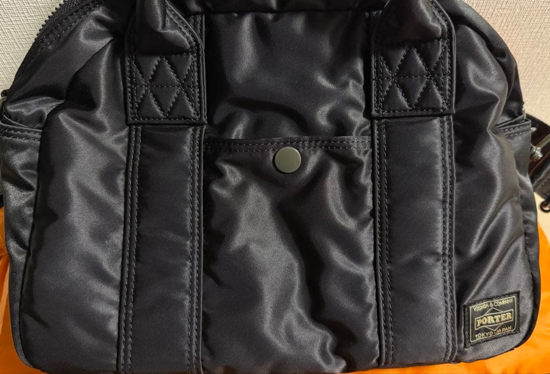 【PORTER / TANKER 】BOSTON BAG ブラック