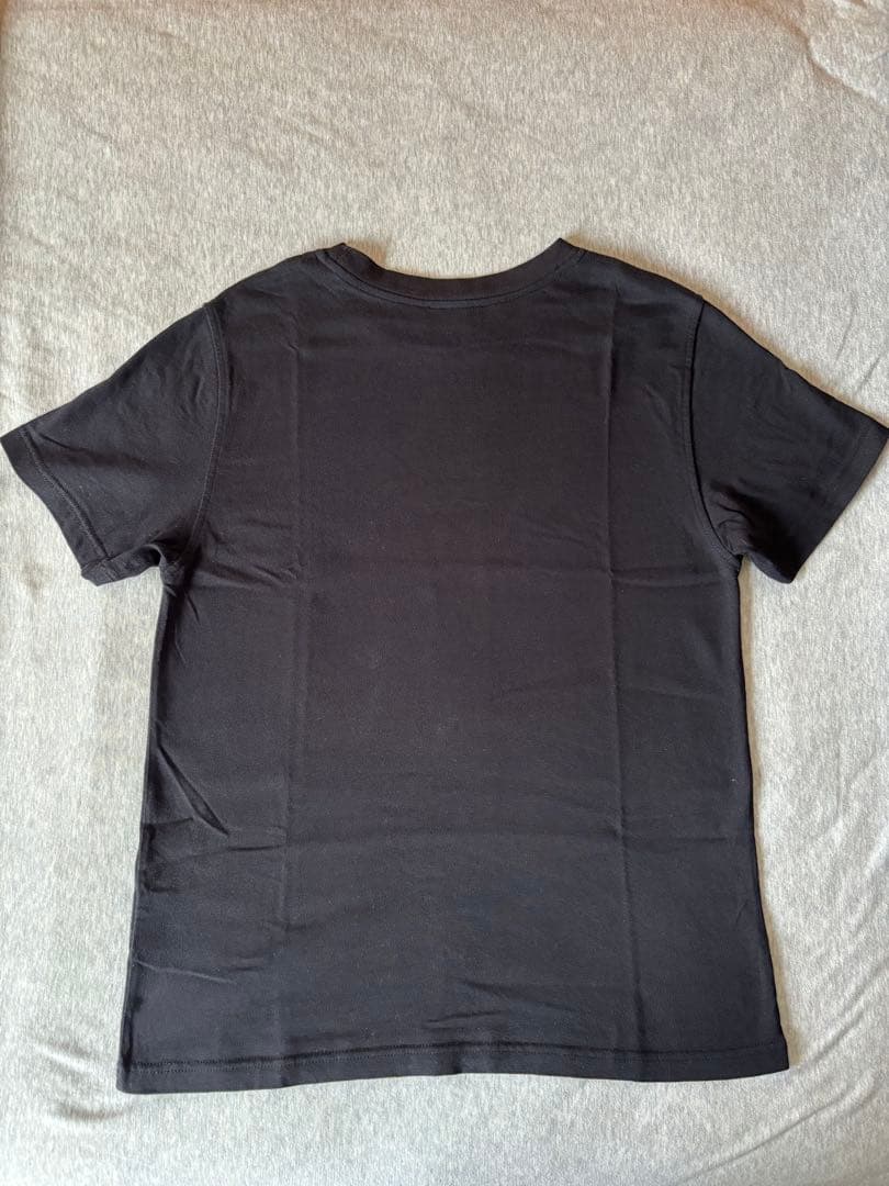DIESEL ブラック Tシャツ ロゴ刺繍