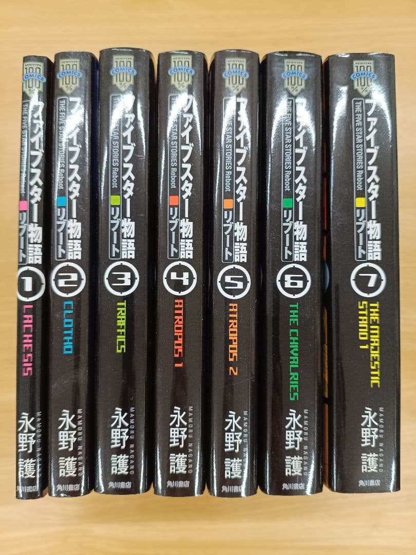 ファイブスター物語リブート　1～7巻　全巻セット