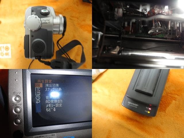 録画・再生・ダビングOK◆シヤープ　VL-ＮＺ１０　動作良好