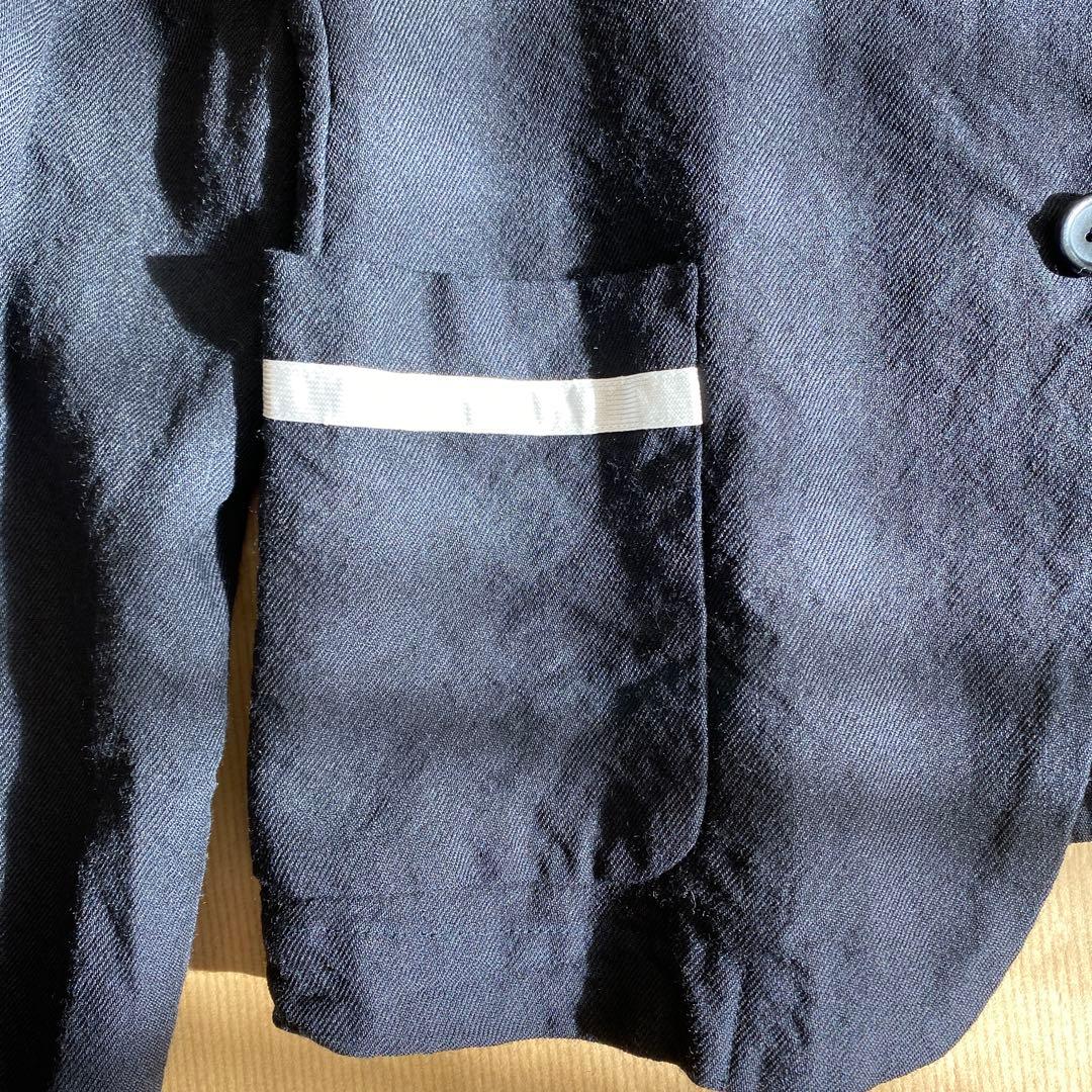 COMME des GARÇONS セーラー襟 ジャケット Sサイズ ネイビー
