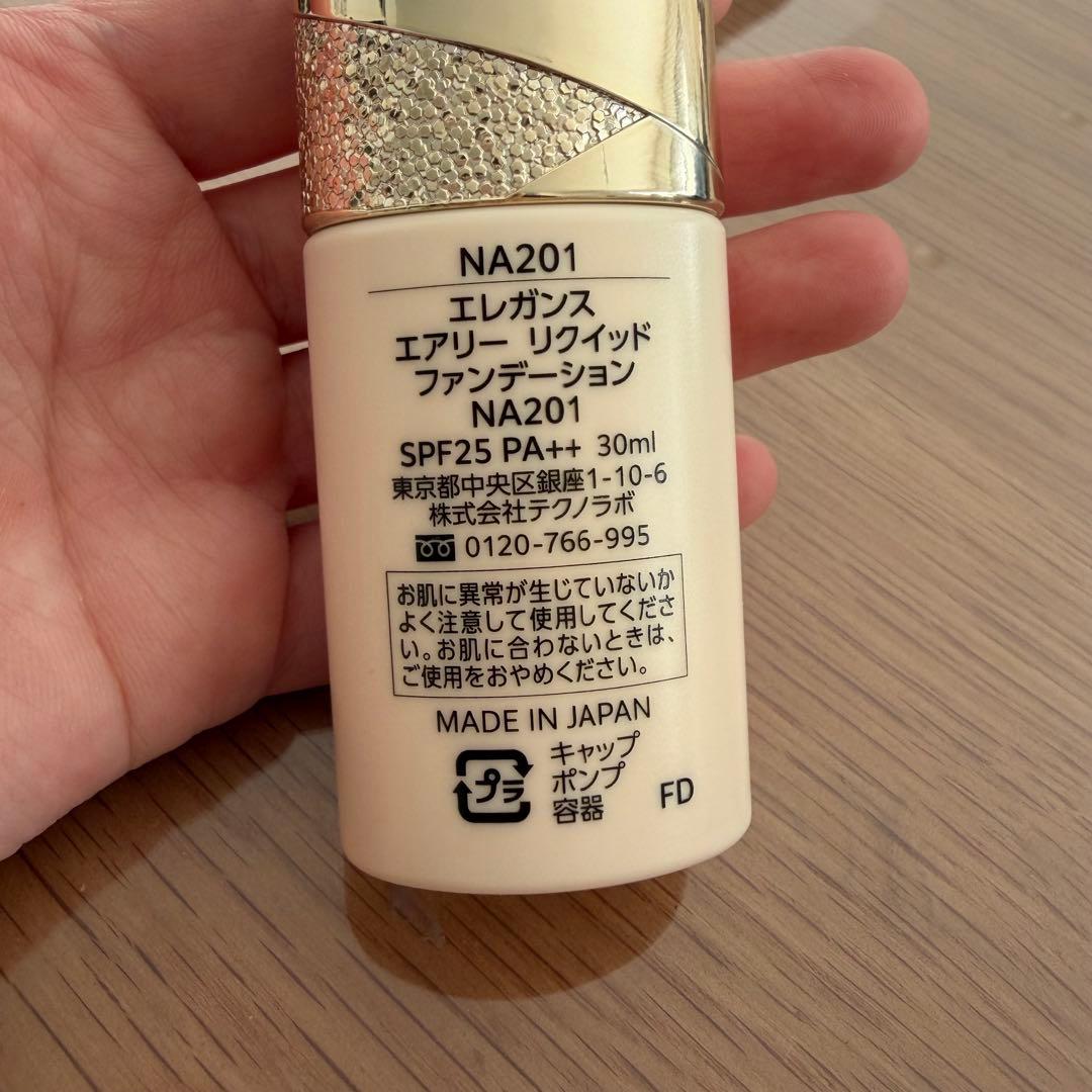エレガンス エアリーリクイッドファンデーション NA201 30ml