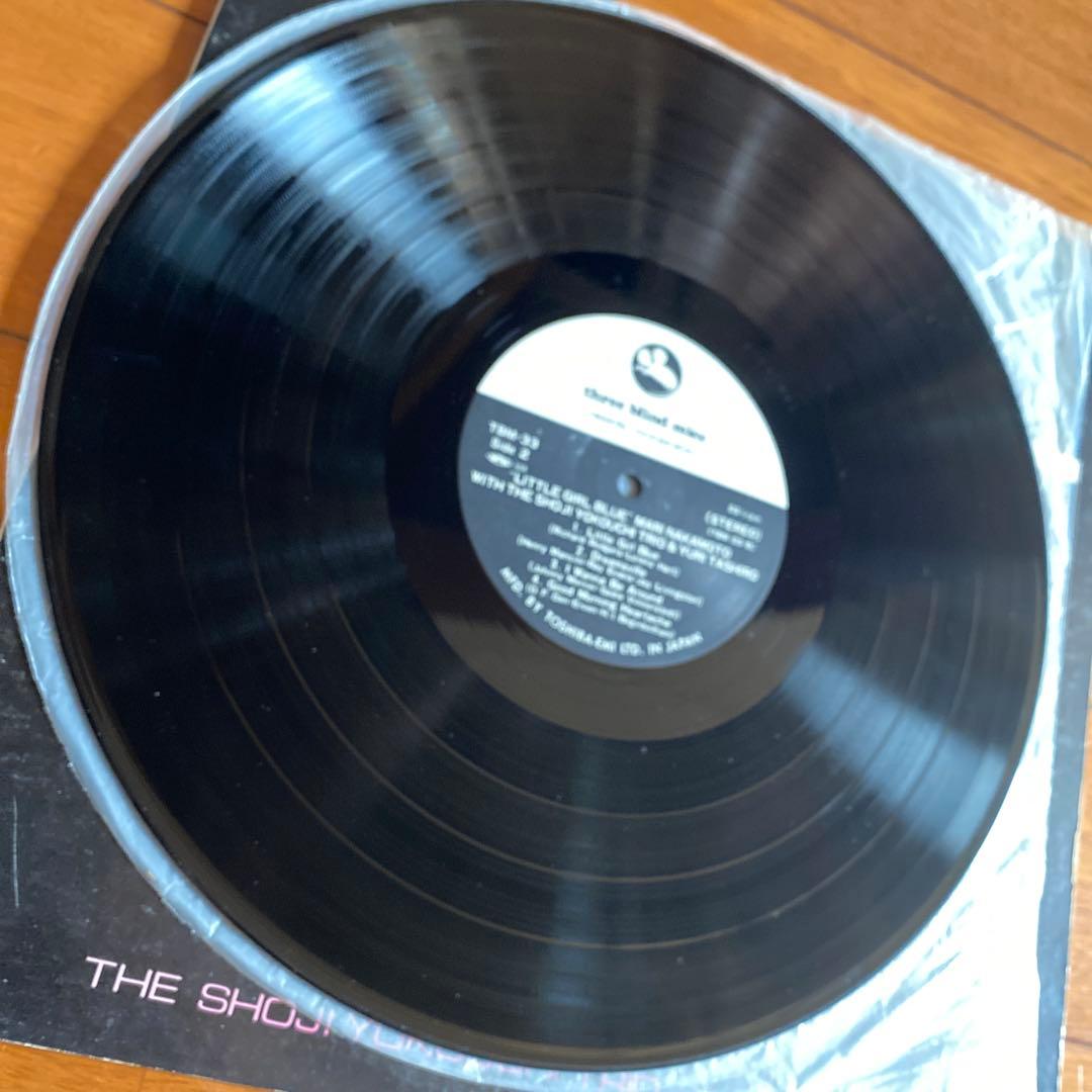 中本マリ 横内章次 Little Girl Blue LP 希少サイン入TBM