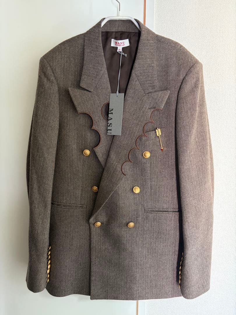 ジャケット・アウター MASU 25AW CRATER TAILORED JACKET 48