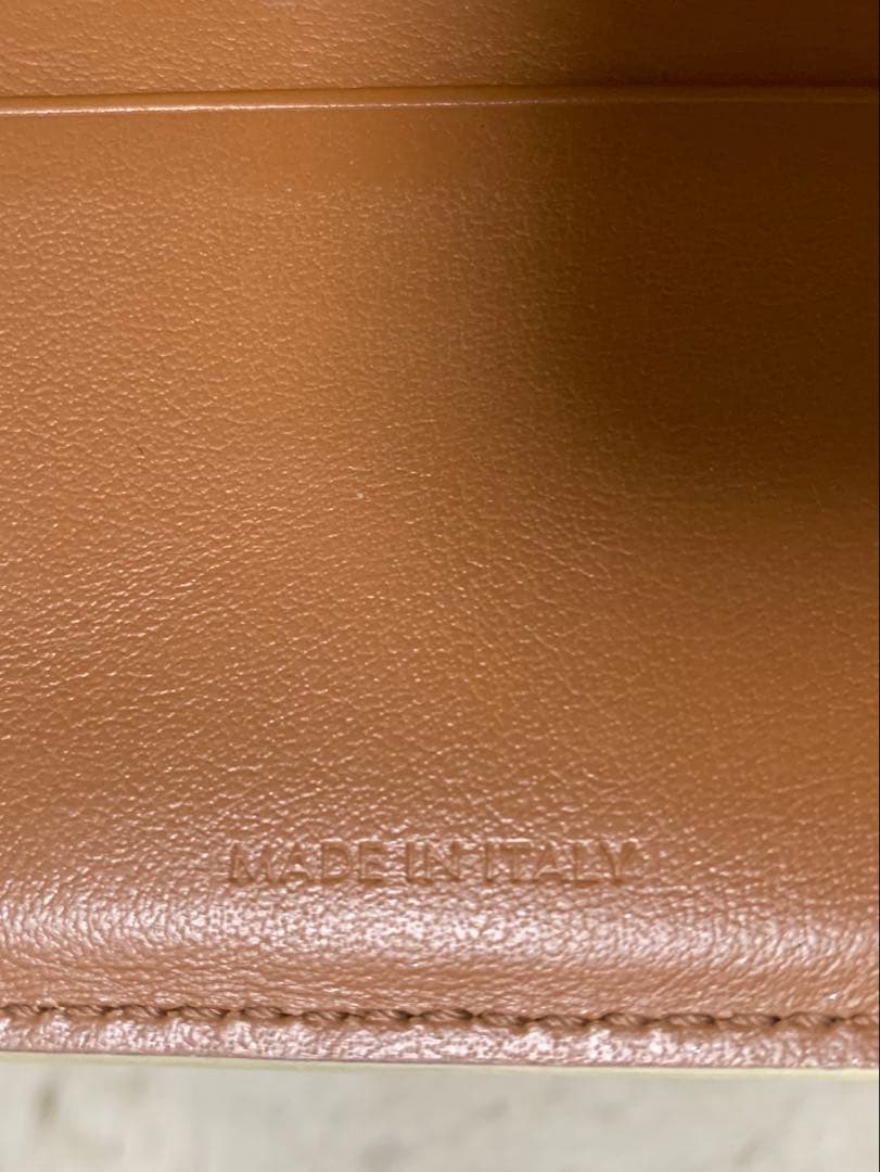 【美品】CELINE セリーヌ レザー トリオンフ 三つ折り財布