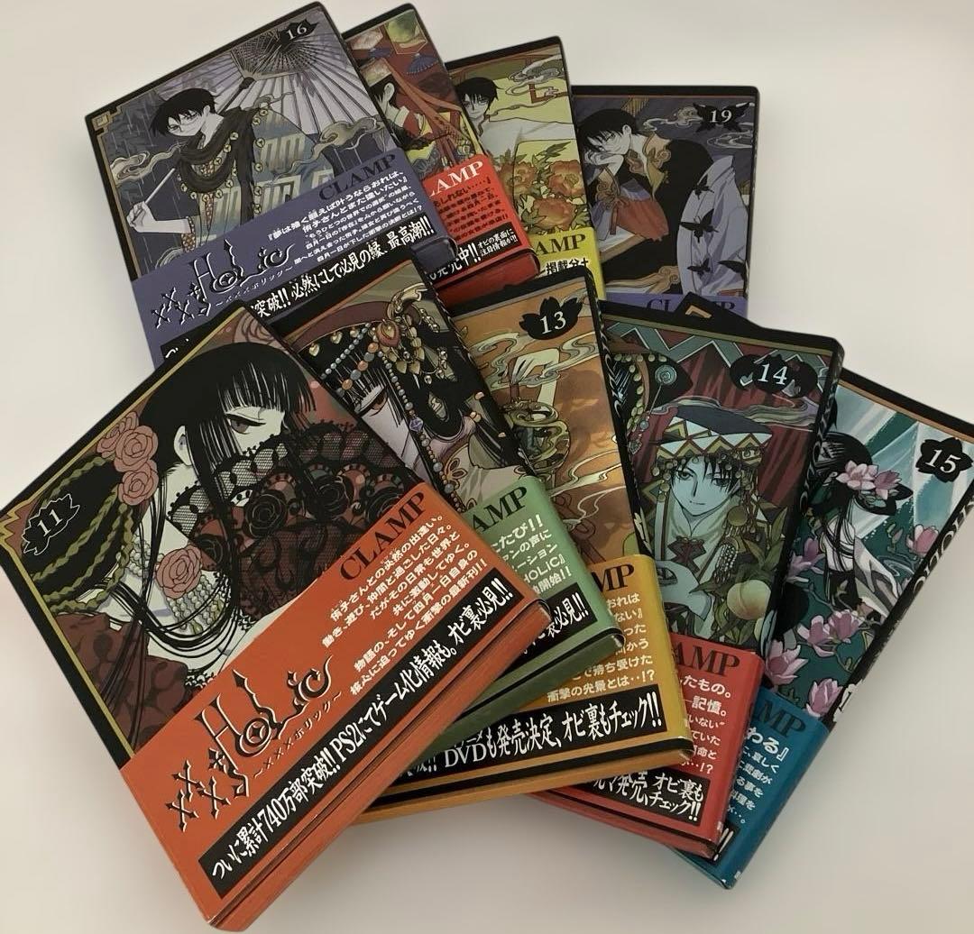 【23冊まとめ売】HOLiC全19巻帯有＋戻1-4巻 初版22冊 CLAMP漫画