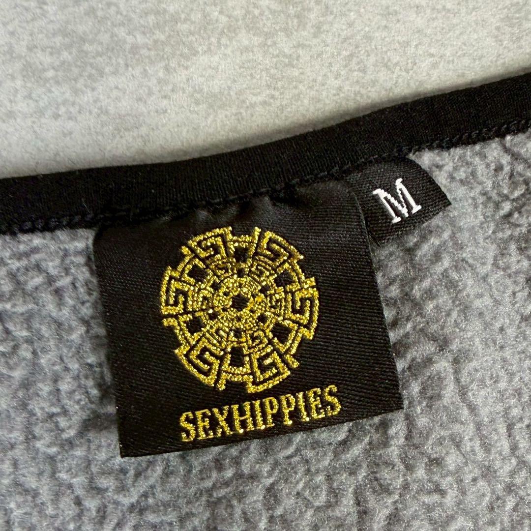 美品 sex hippies FLEECE POP OVER VEST