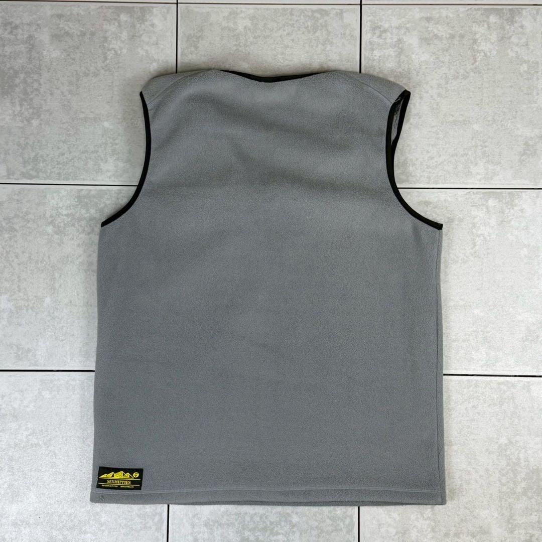 美品 sex hippies FLEECE POP OVER VEST