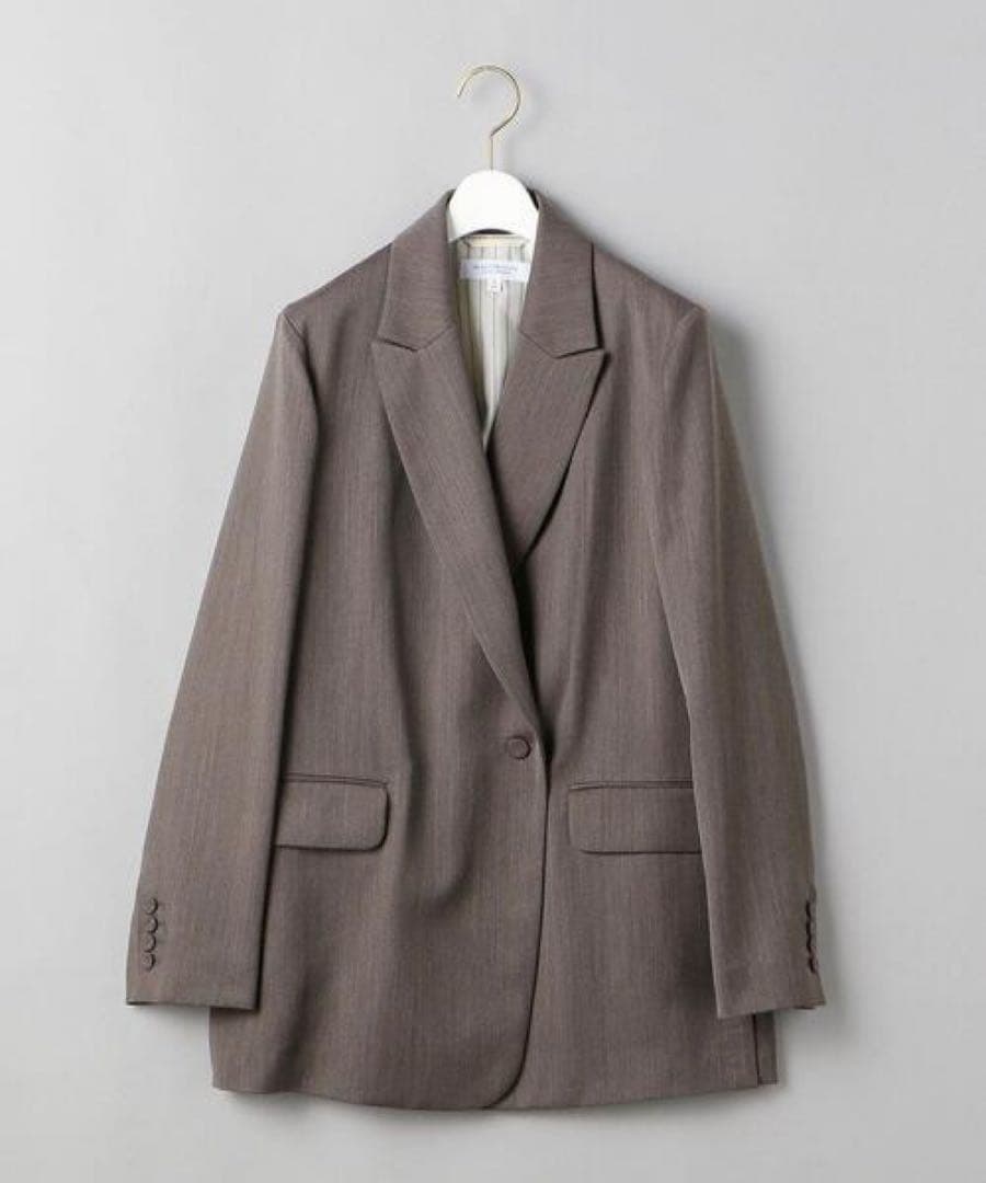 【美品】BEAUTY&YOUTH シングルボタン テーラードジャケット S