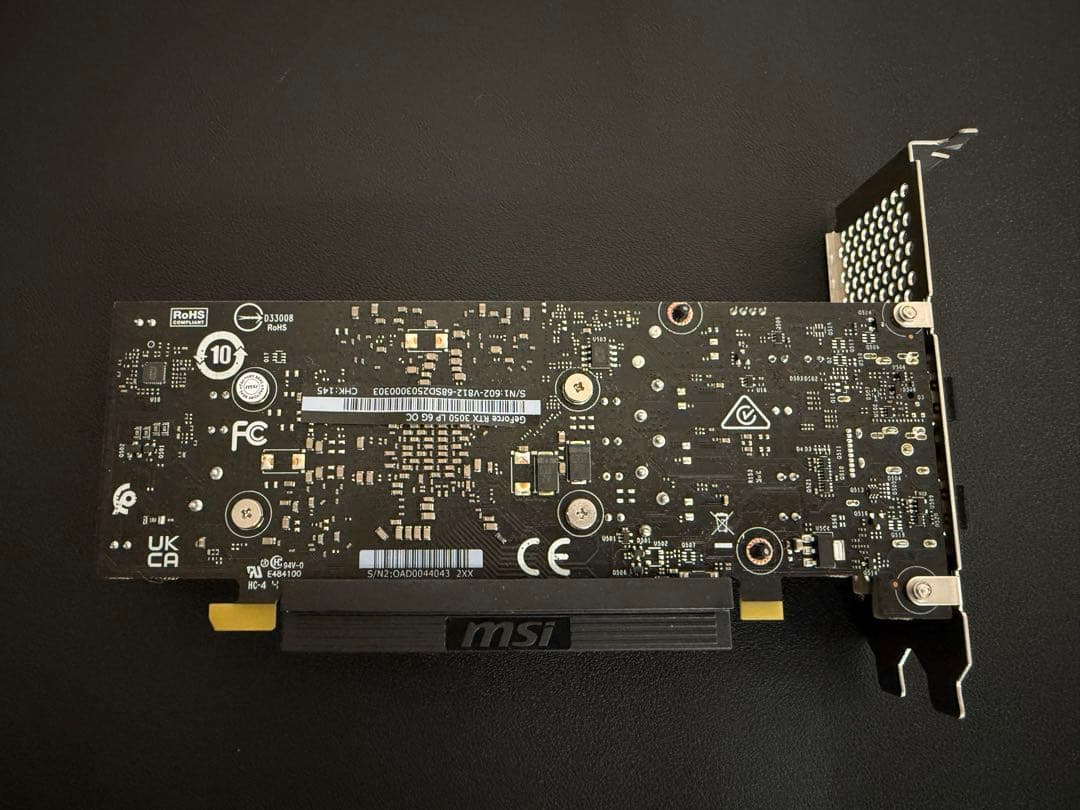 グラフィックボード・グラボ・ビデオカード MSI GeForce RTX 3050 6GB GDDR6 OC