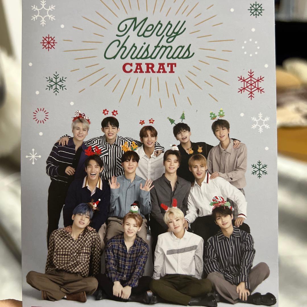 SEVENTEEN 会報誌 メッセージカード クリスマスカード付き　値下げ交渉○