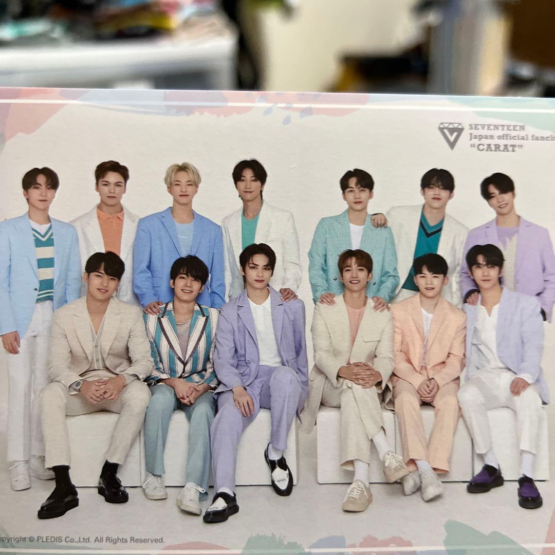 SEVENTEEN 会報誌 メッセージカード クリスマスカード付き　値下げ交渉○