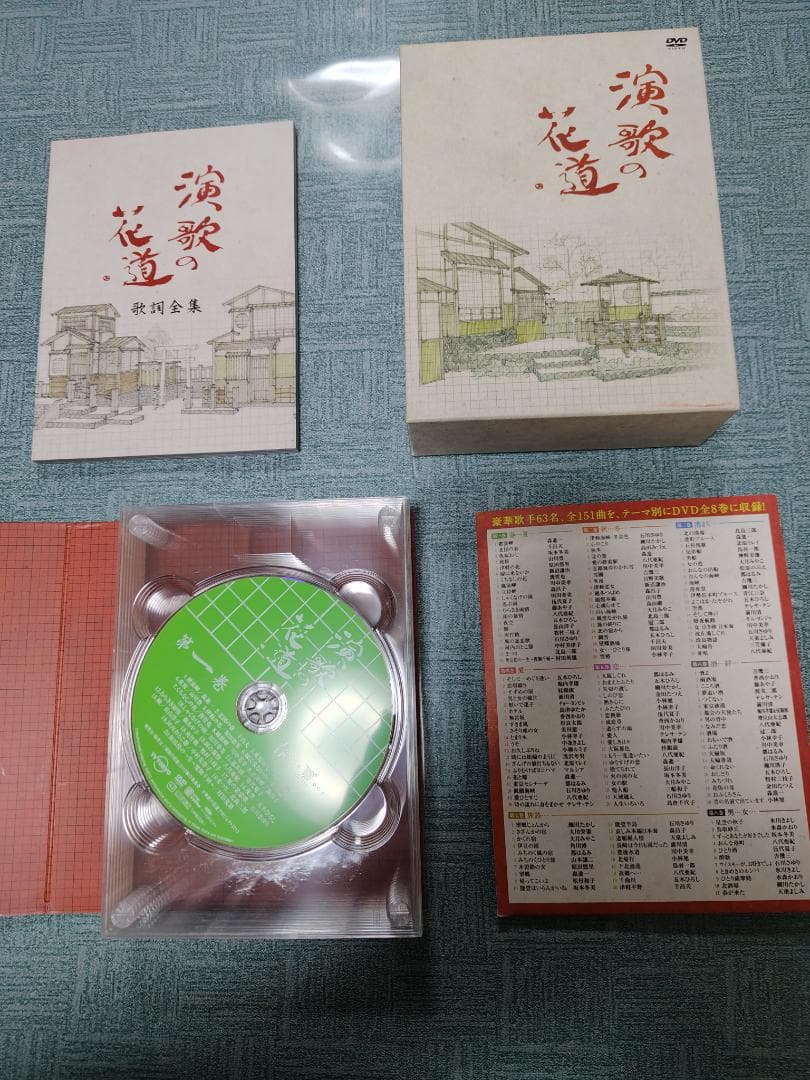 テレビ東京開局50周年記念「演歌の花道」DVDBOX全8巻