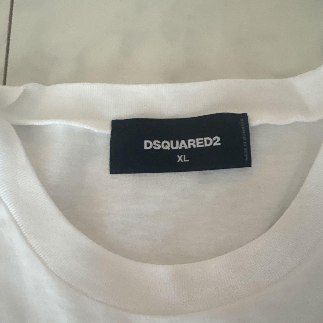 DSQUARED2 ICON Tシャツ XL ホワイト