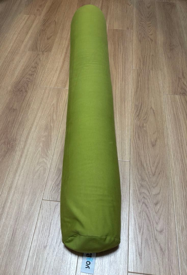 【美品】Yogibo ライムグリーン ロールミディ Roll Midi ヨギボー