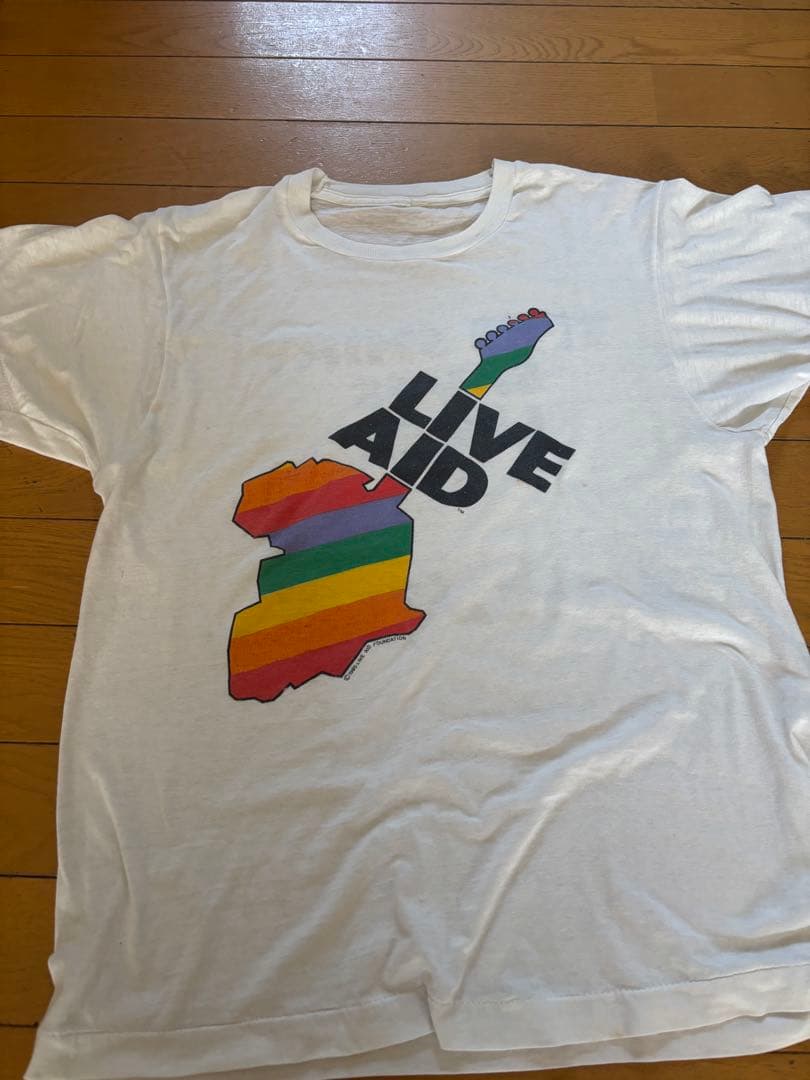 木村拓哉着用 LIVE AID Tシャツ Sサイズ ヴィンテージ バンドT レア