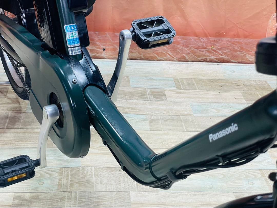 パナソニックギュット⭐️12AH！子供乗せ電動アシスト自転車Y3618