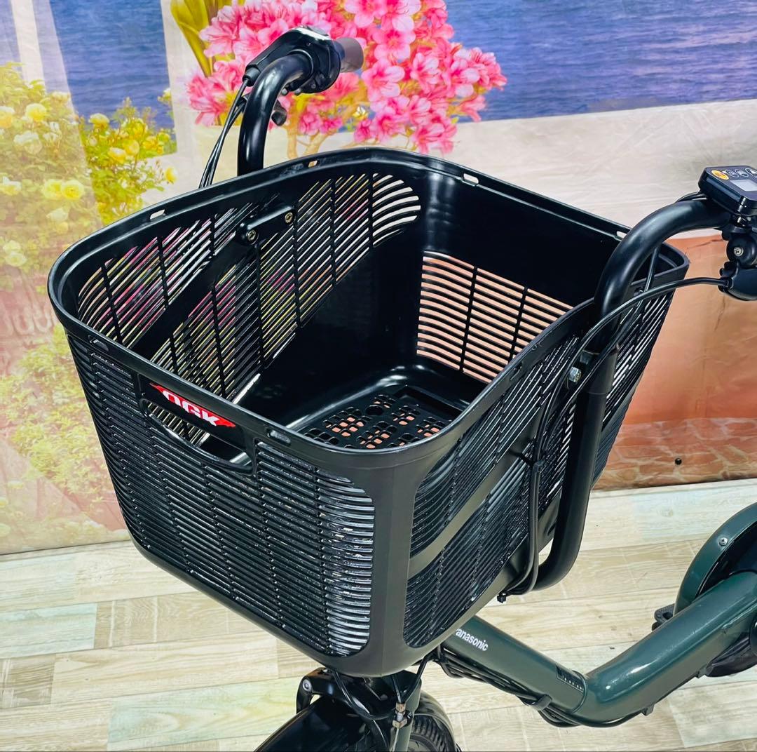 パナソニックギュット⭐️12AH！子供乗せ電動アシスト自転車Y3618