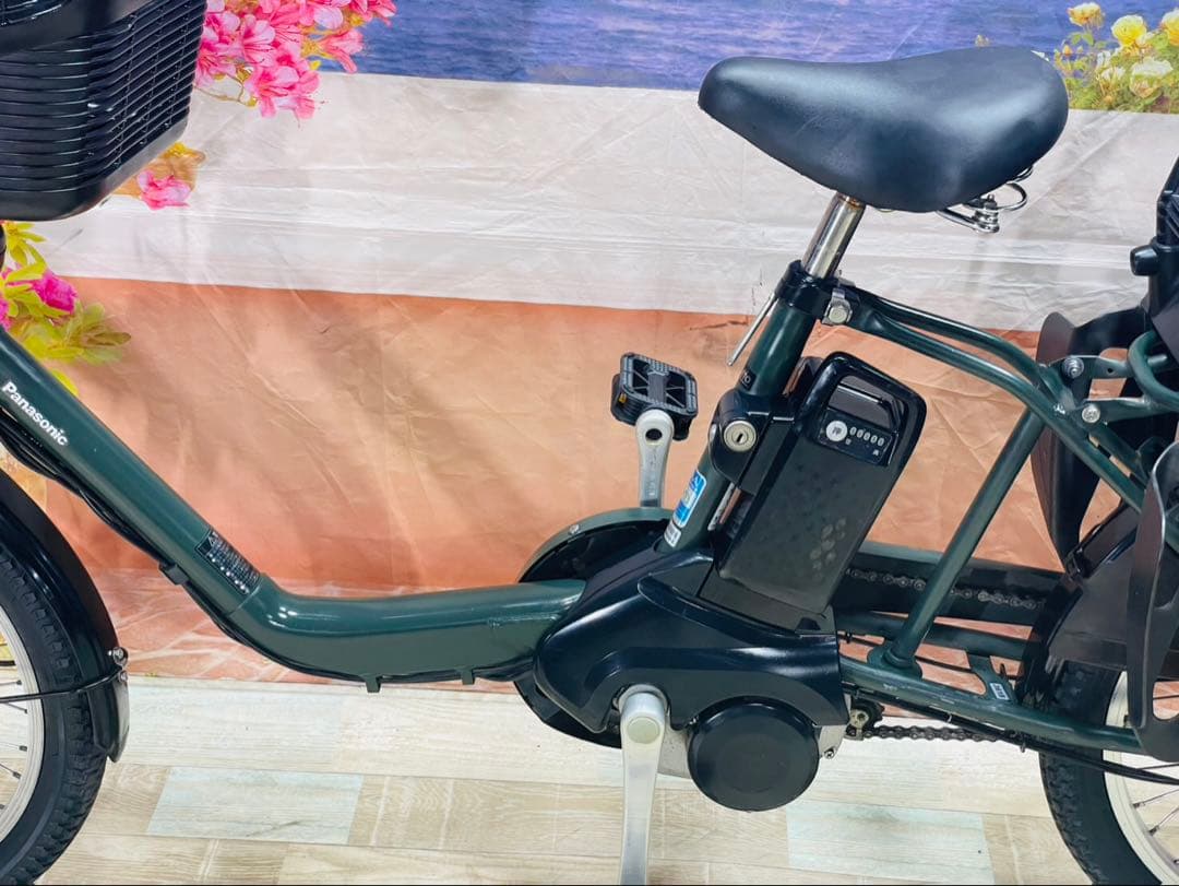 パナソニックギュット⭐️12AH！子供乗せ電動アシスト自転車Y3618