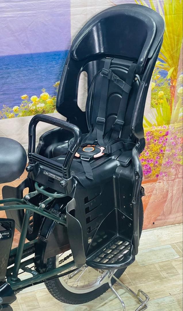 パナソニックギュット⭐️12AH！子供乗せ電動アシスト自転車Y3618
