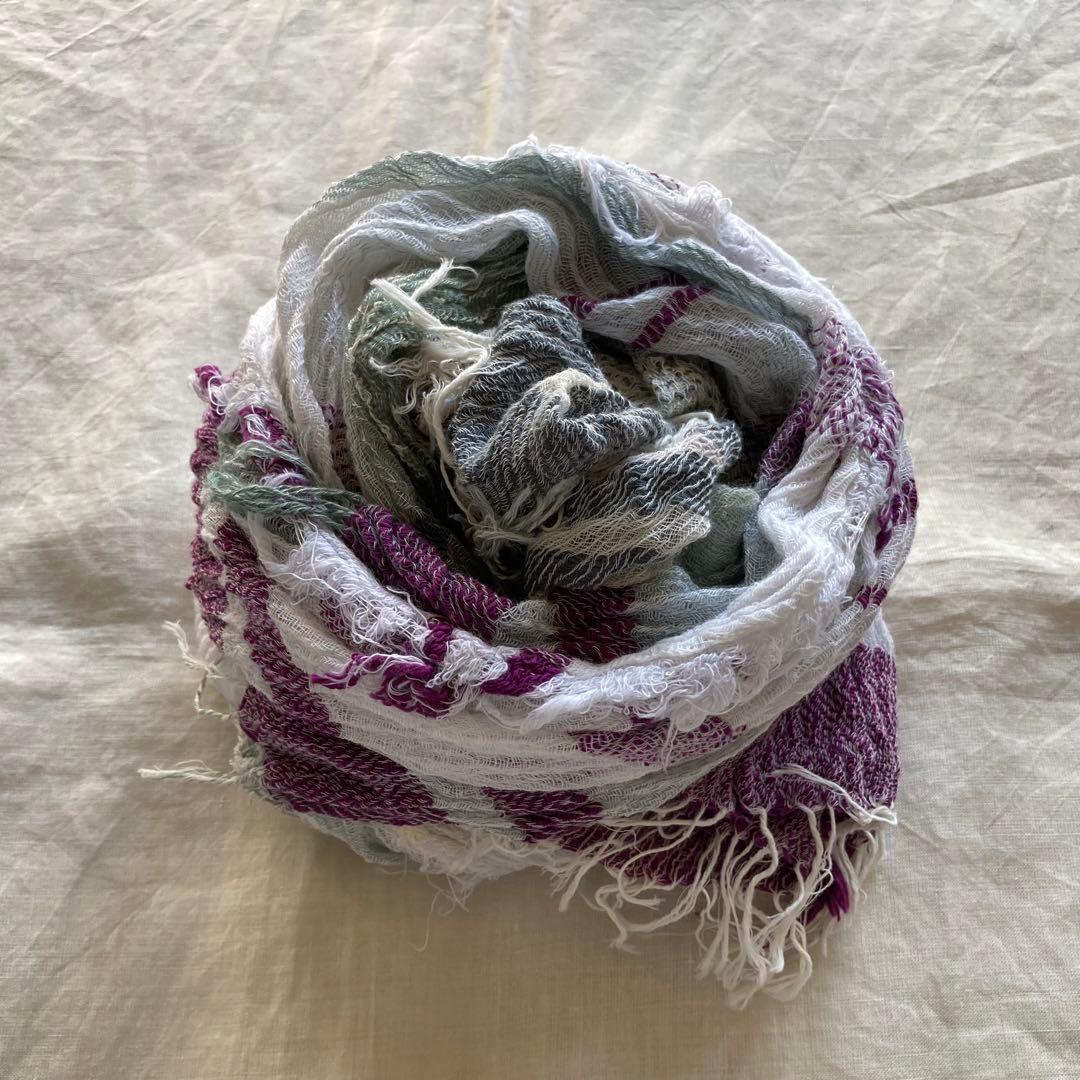 【未使用品】玉木新雌 roots shawl BIG