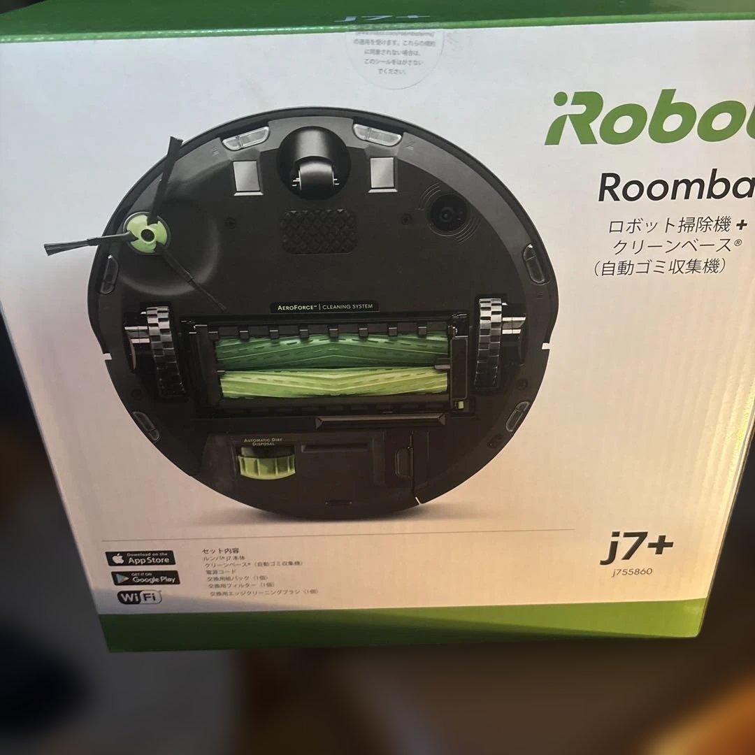 激安‼️iRobot Roomba j7+ ロボット掃除機　新品未開封