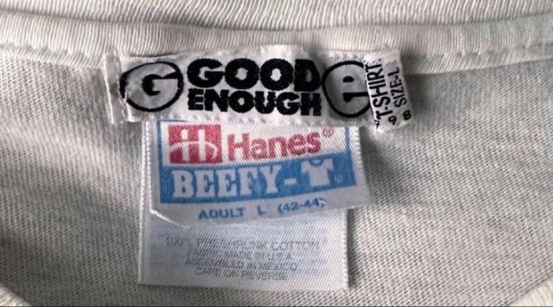 イ*オ様 GOOD ENOUGH パロディーTシャツ Lサイズ