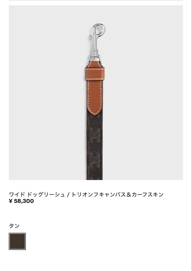 CELINE ドックリード　2点売り
