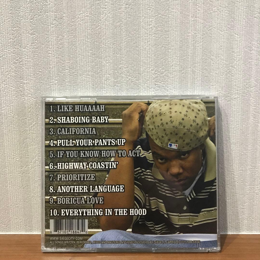 洋楽 SIEGE  G-RAP