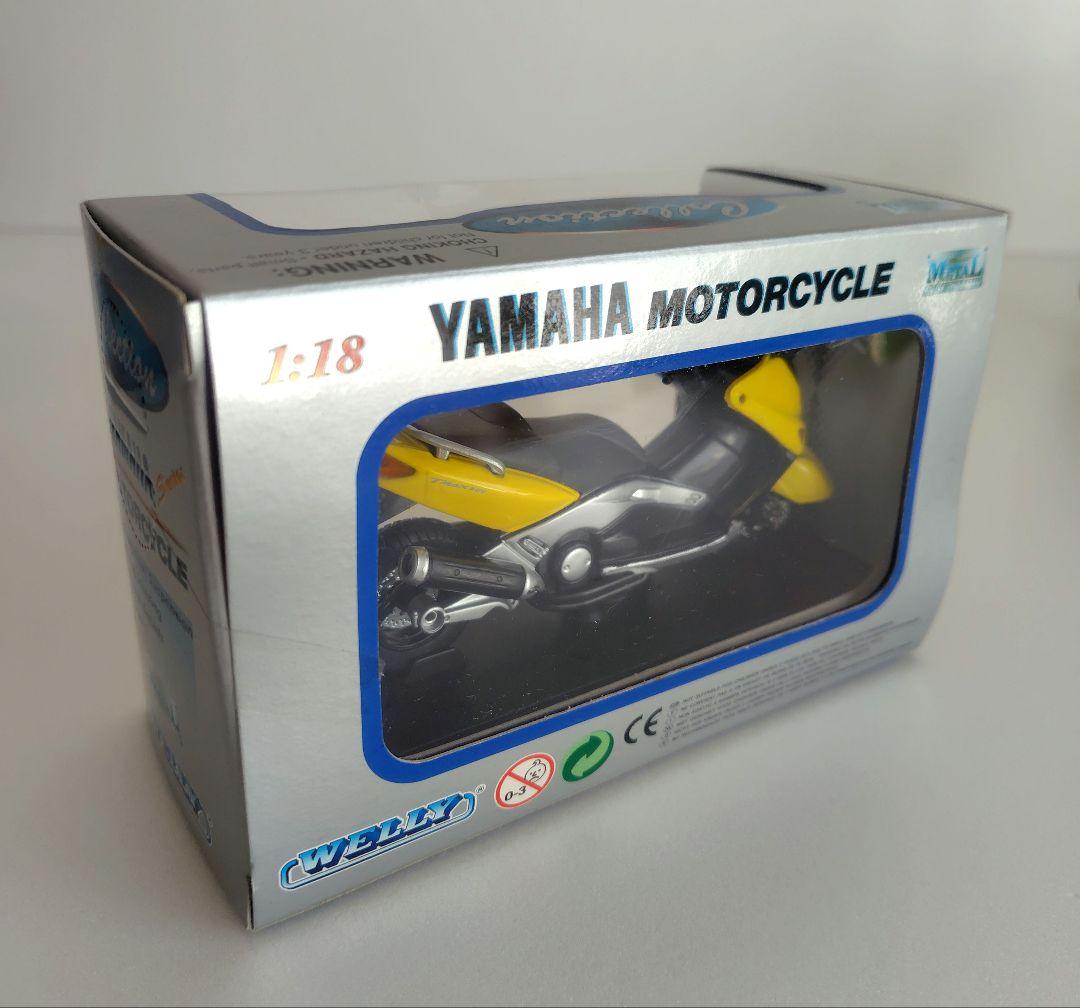 WELLY バイク『YAMAHA』『』『HONDA』1:18　6個セット