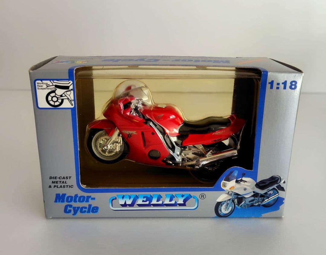 WELLY バイク『YAMAHA』『』『HONDA』1:18　6個セット